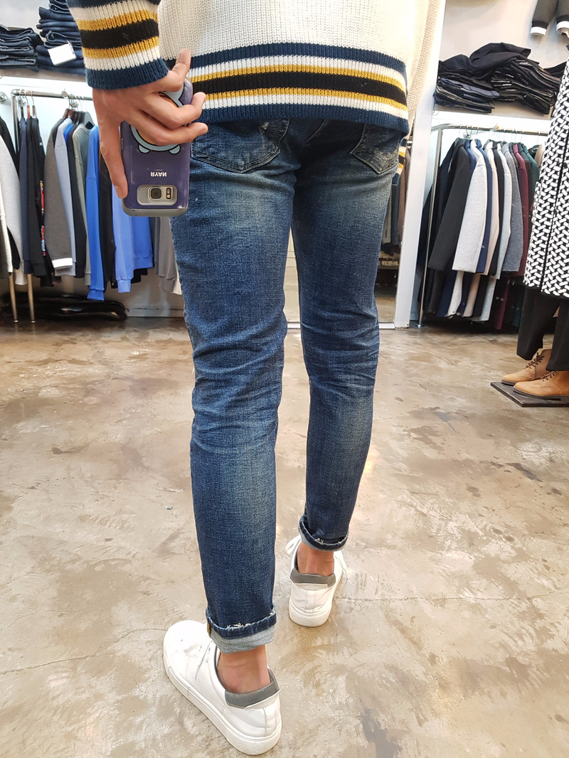 Korea Jeans Pants Distroid Lining Damper 5111 Male