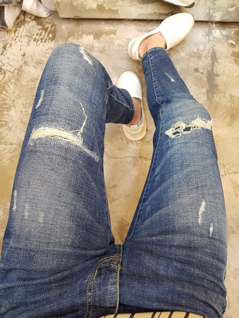 Korea Jeans Pants Distroid Lining Damper 5111 Male