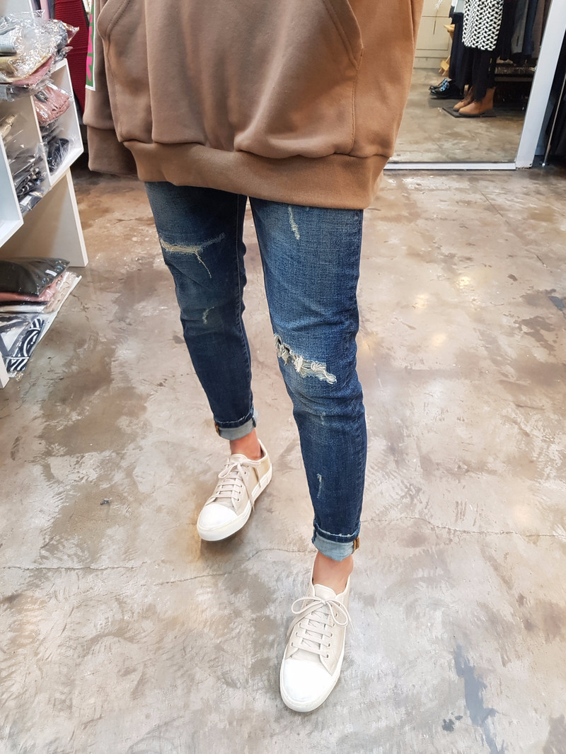 Korea Jeans Pants Distroid Lining Damper 5111 Male