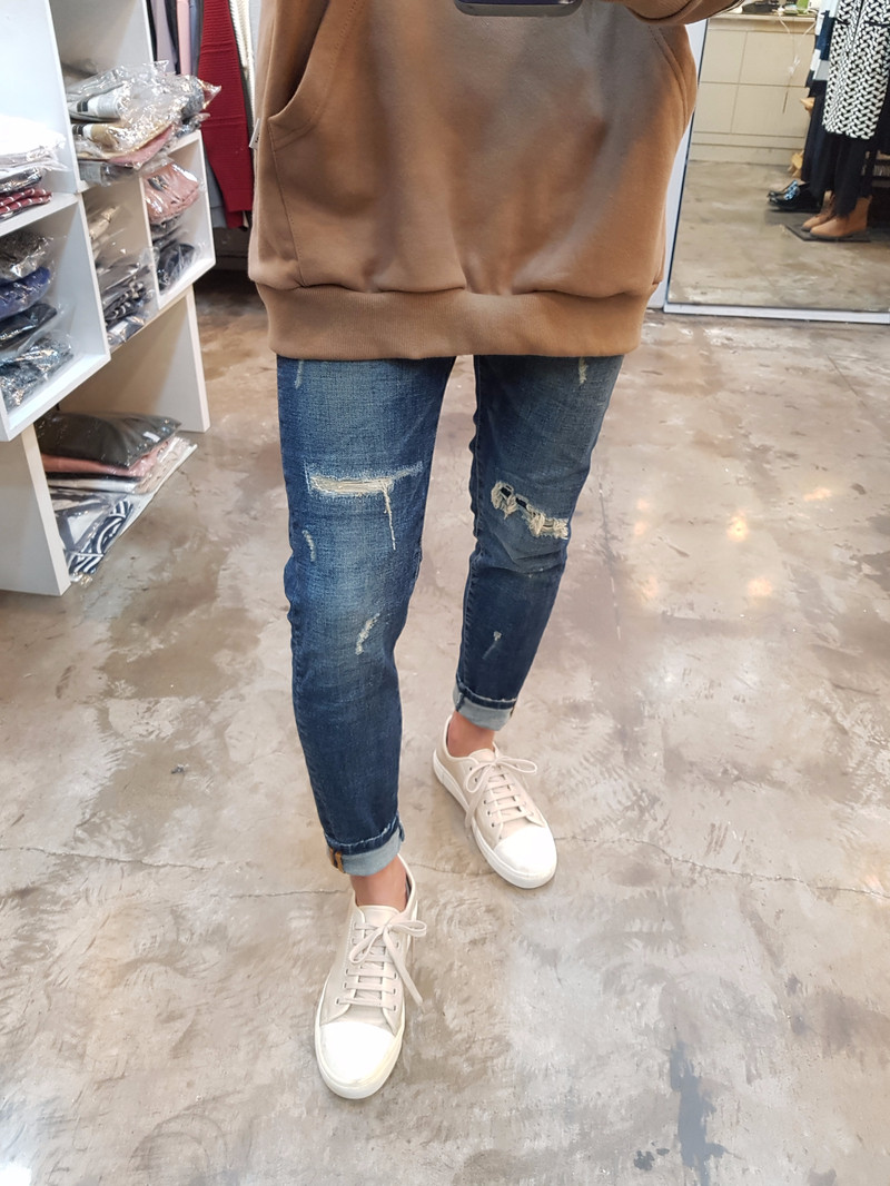 Korea Jeans Pants Distroid Lining Damper 5111 Male