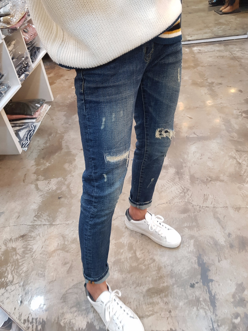 Korea Jeans Pants Distroid Lining Damper 5111 Male