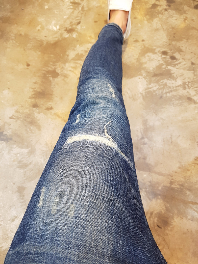 Korea Jeans Pants Distroid Lining Damper 5111 Male