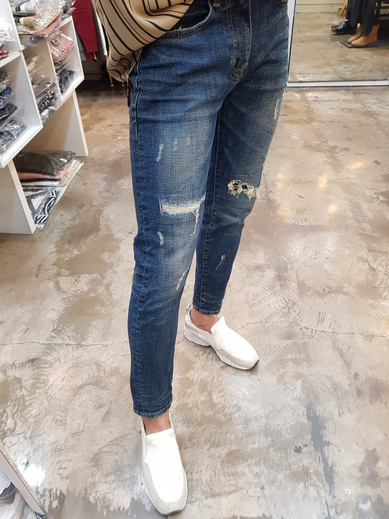 Korea Jeans Pants Distroid Lining Damper 5111 Male