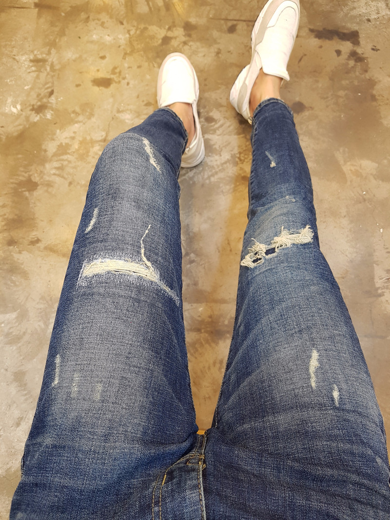 Korea Jeans Pants Distroid Lining Damper 5111 Male