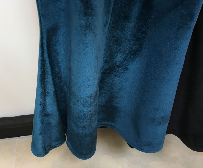 Velvet Mermaid Long Skirt Skirt Formal Style Uniqu