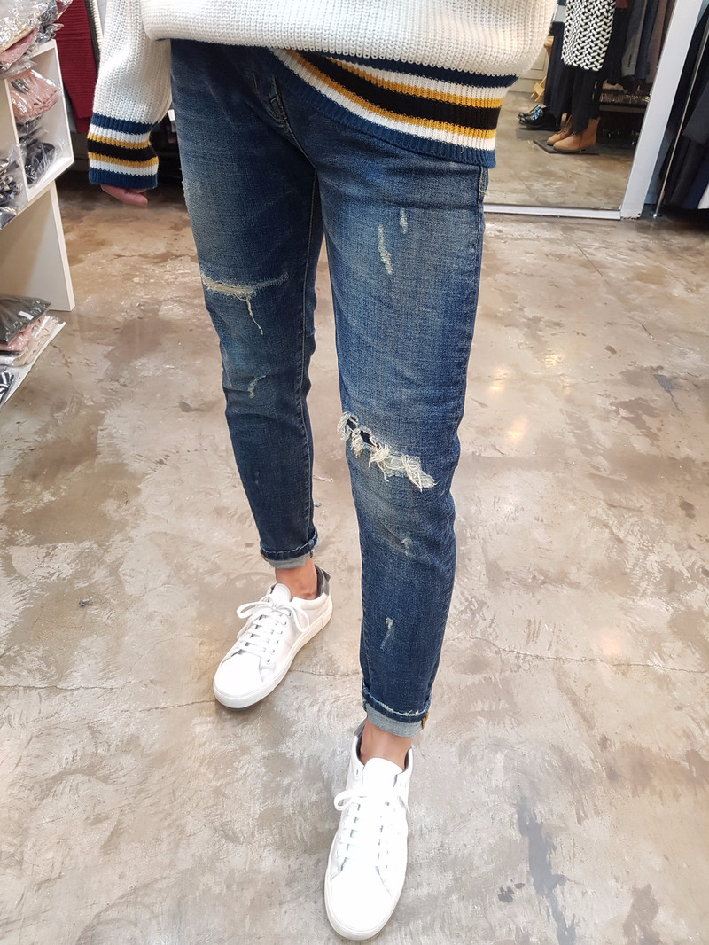 Korea Jeans Pants Distroid Lining Damper 5111 Male