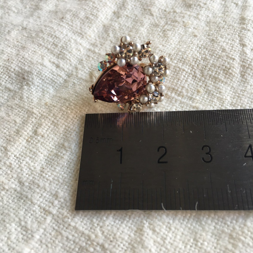 Twinkle Swarovski Pearl Earrings 3color Elegant to