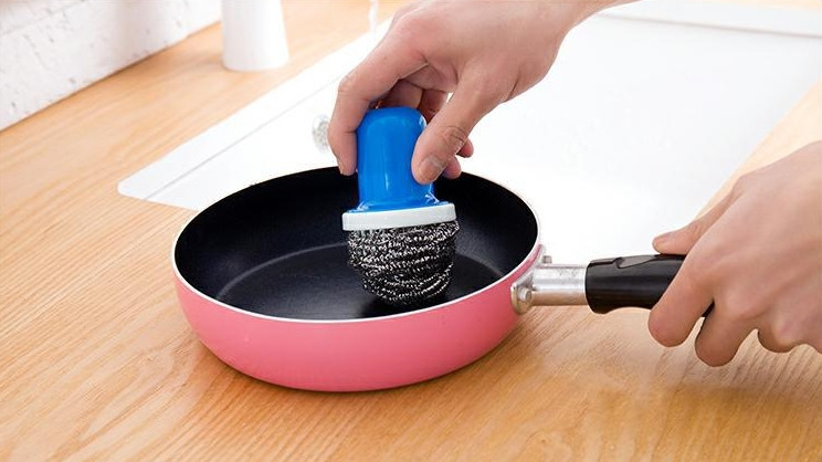 Scrubber Dish Washing Handle withdrawal Semi-2 env