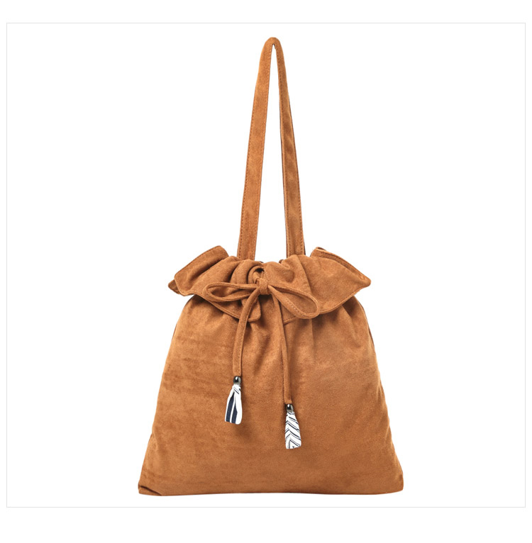 TOTE ECO SHOPPING TRAVEL Suede embroidered eco-bac