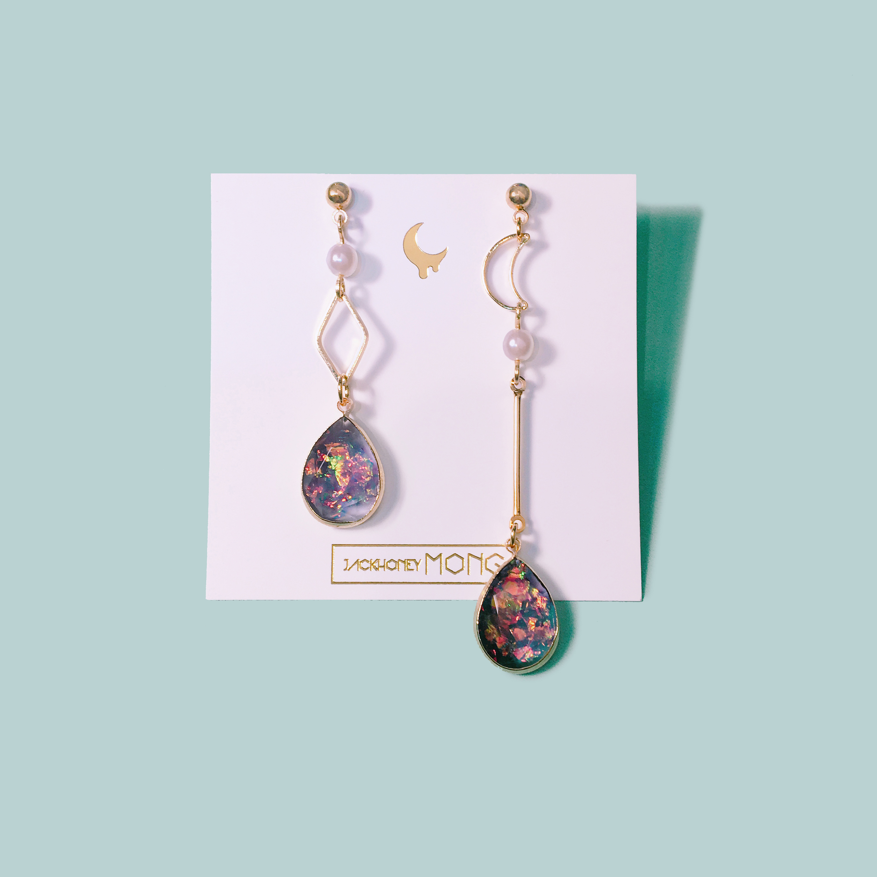 Duck Earrings _Dark Drop Feeling Unique Fashion Ea
