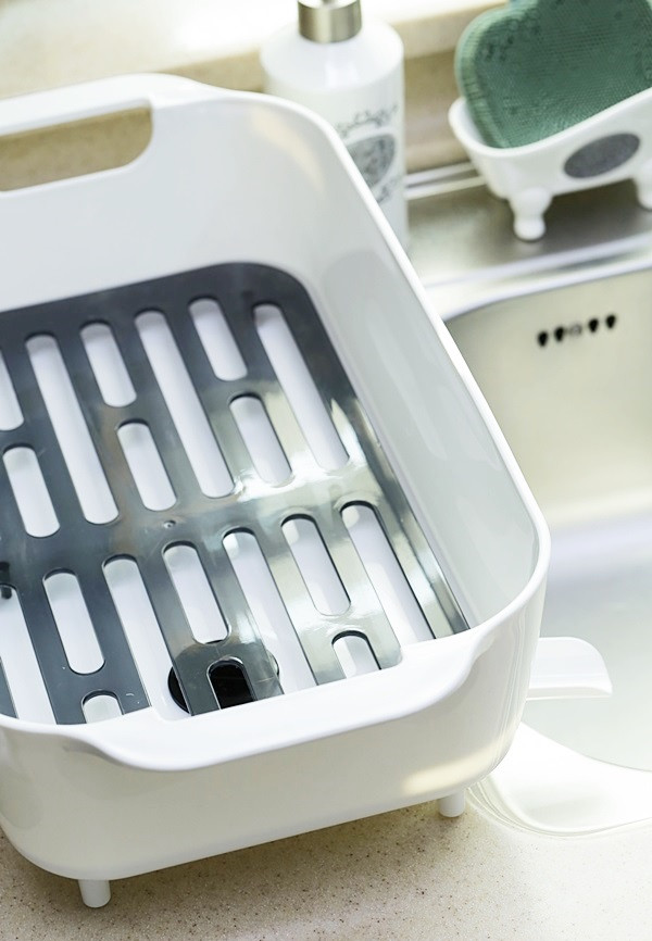 Dish drainer Mini dishware drying rack L Mono Simp