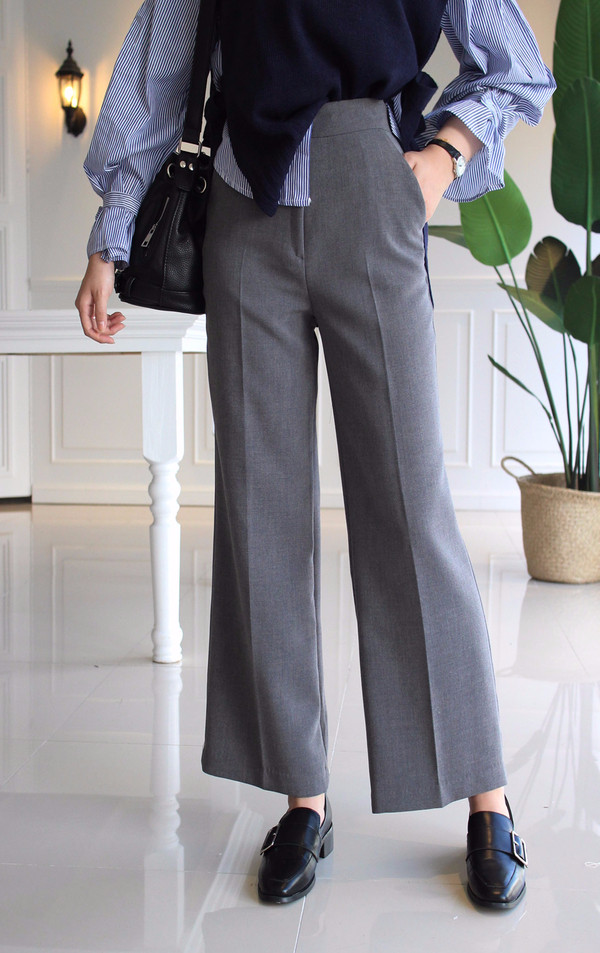 DW striped shirt knit vest set 170 fall blouse fri