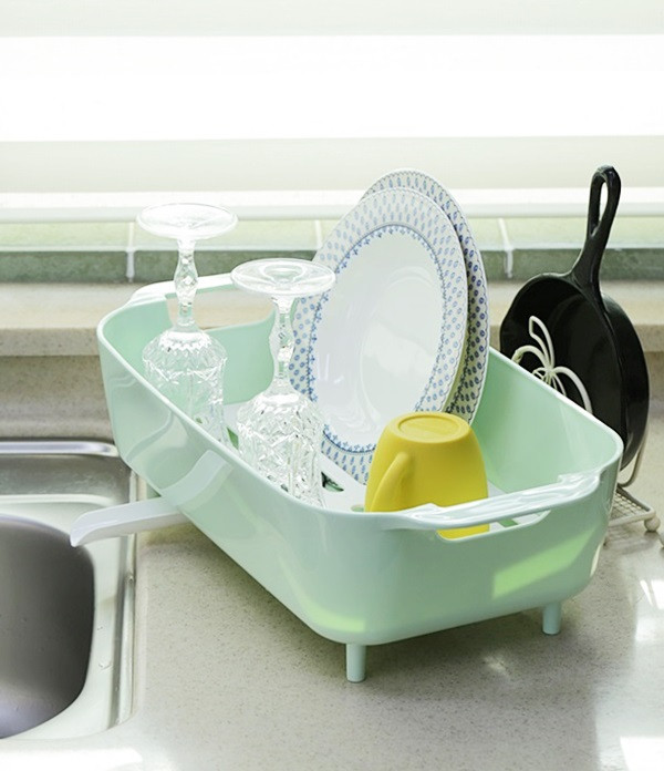 Dish drainer Mini dishware drying rack L Mono Simp
