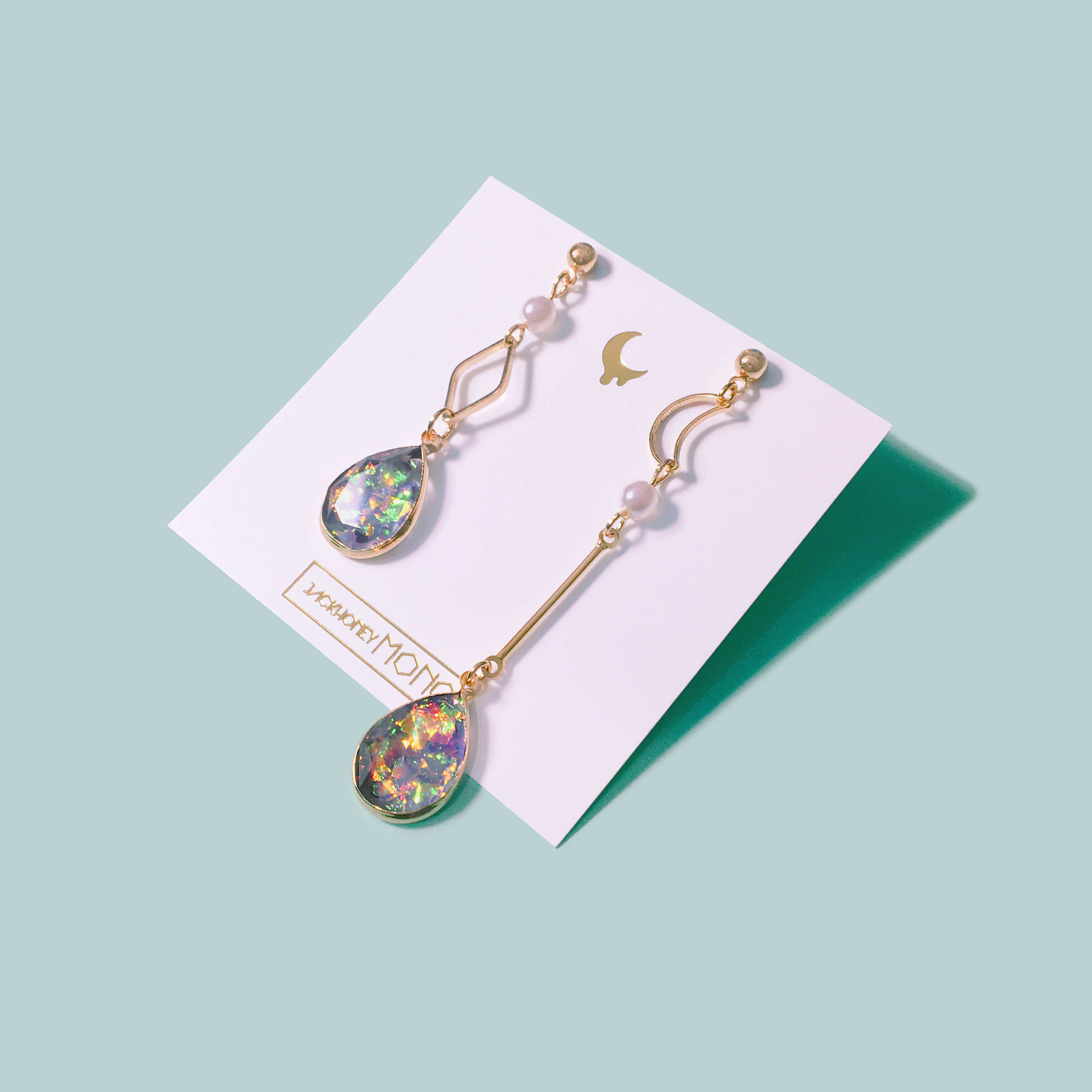 Duck Earrings _Dark Drop Feeling Unique Fashion Ea