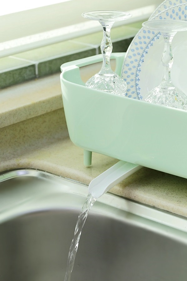 Dish drainer Mini dishware drying rack L Mono Simp