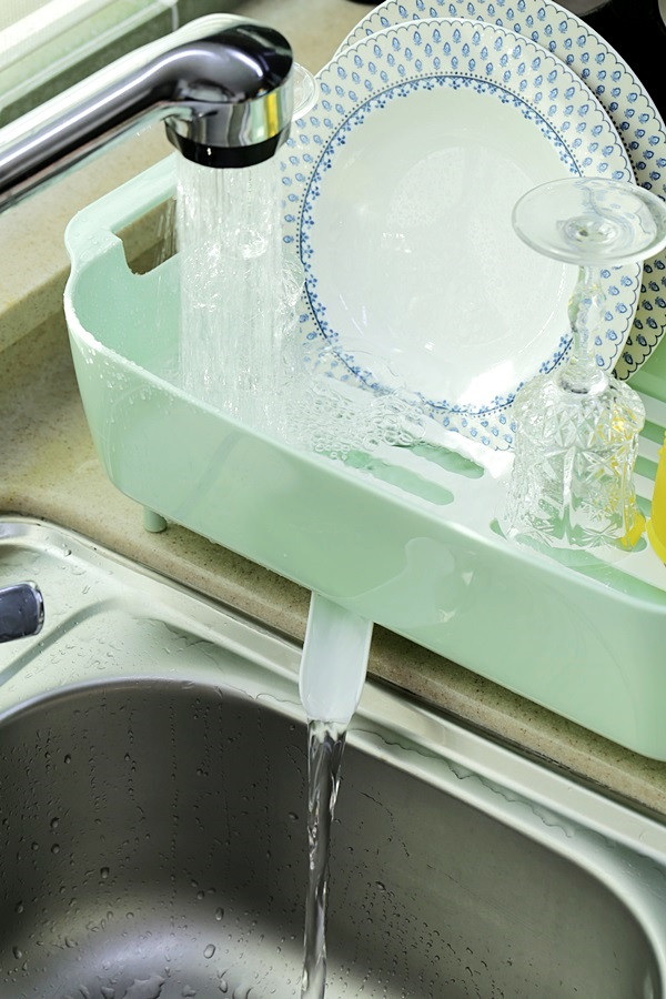 Dish drainer Mini dishware drying rack L Mono Simp