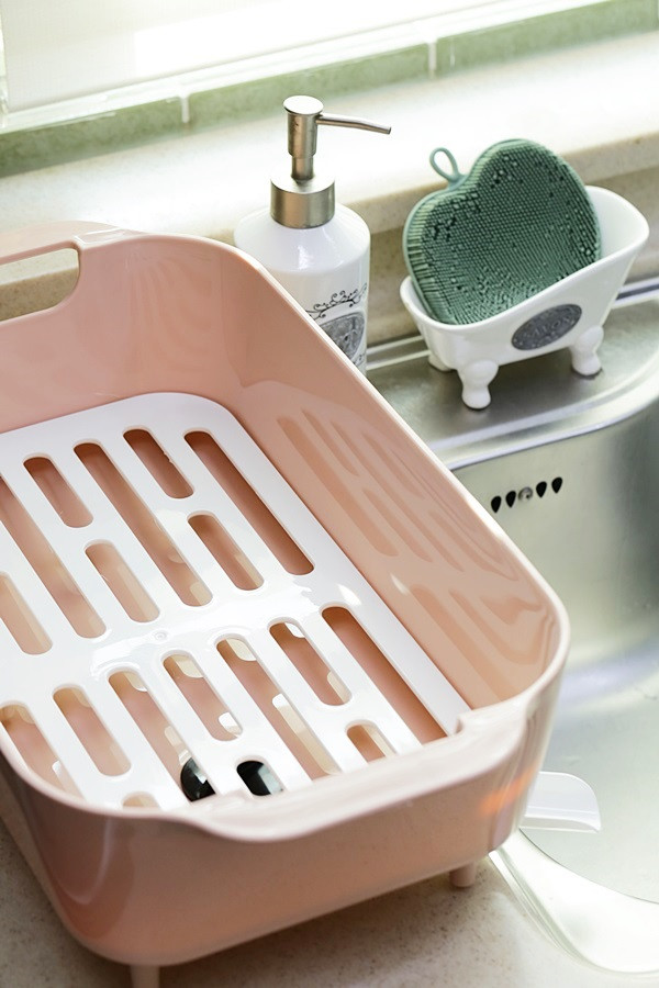 Dish drainer Mini dishware drying rack L Mono Simp