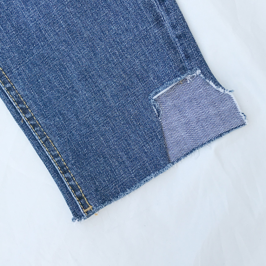 Korea Jeans Pants Men's Denim Pants Coat Jeans 