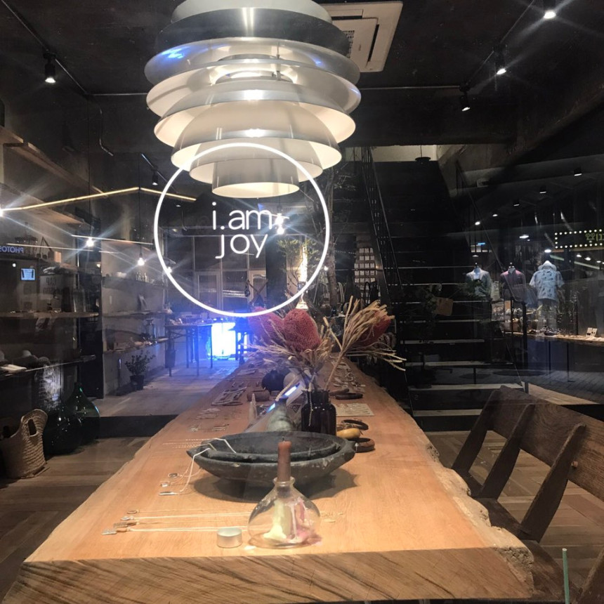 I-Mitt Circle Swallow Drop Earrings 3color Ladies 