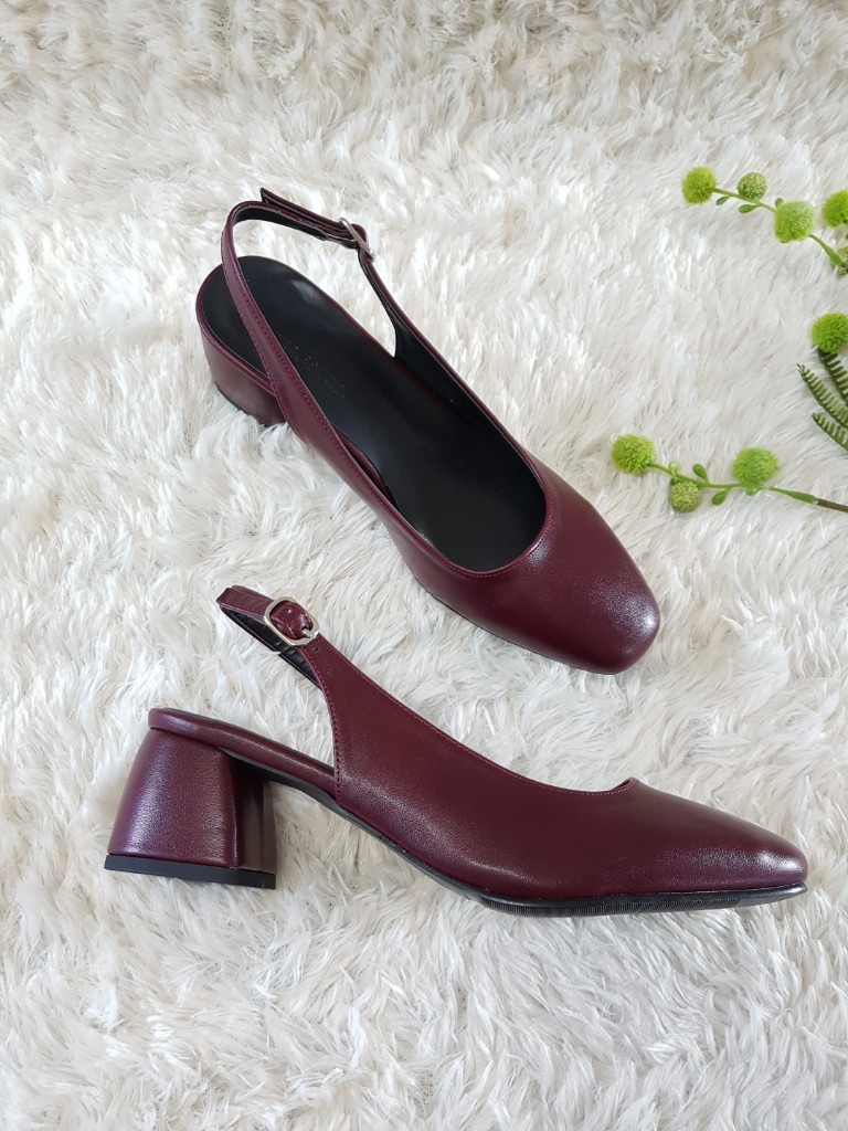 <b><p>Korean squa Sling Bag Middle Hill pump 4col</p></b><b><p>韓国語 スクエア スリングバック ミドルヒール パンプス 4col 正方形の鼻 女性</p></b><br /><br /><p align='center'>