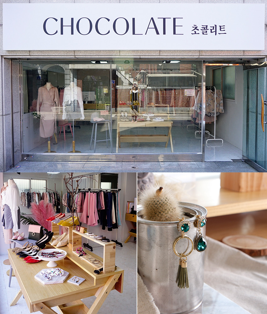 Small pearl drop earrings Bright year-end look