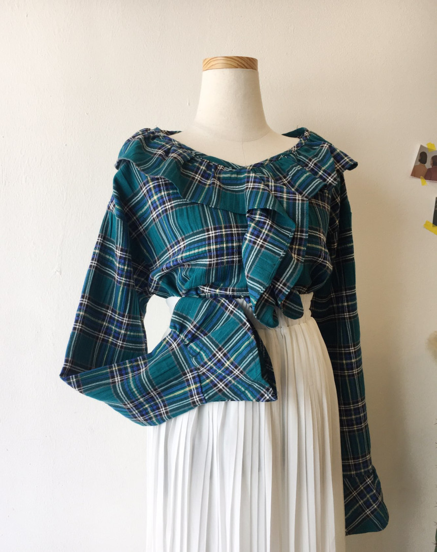 Pure Pleated Chiffon Long Skirt 30-to-2 Women Brie