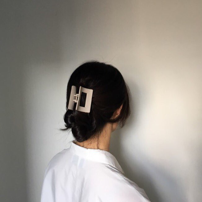 Hair Accessories Monochrome Simple Tongue Pin 5col