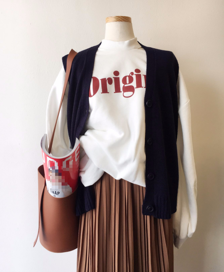 Pure Pleated Chiffon Long Skirt 30-to-2 Women Brie