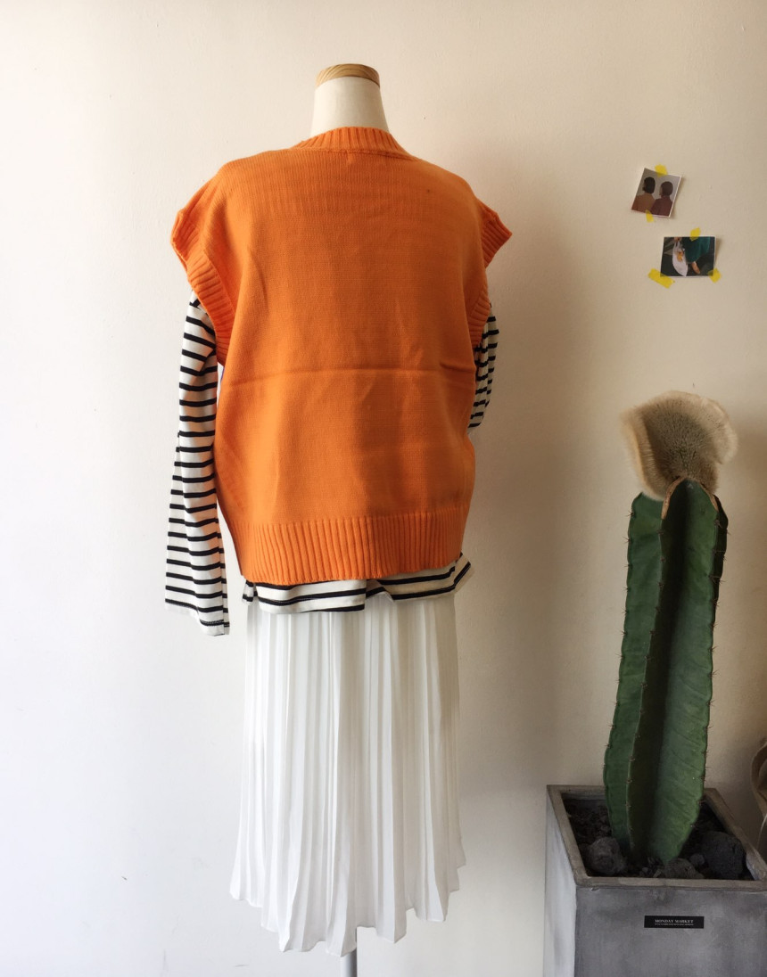 Pure Pleated Chiffon Long Skirt 30-to-2 Women Brie