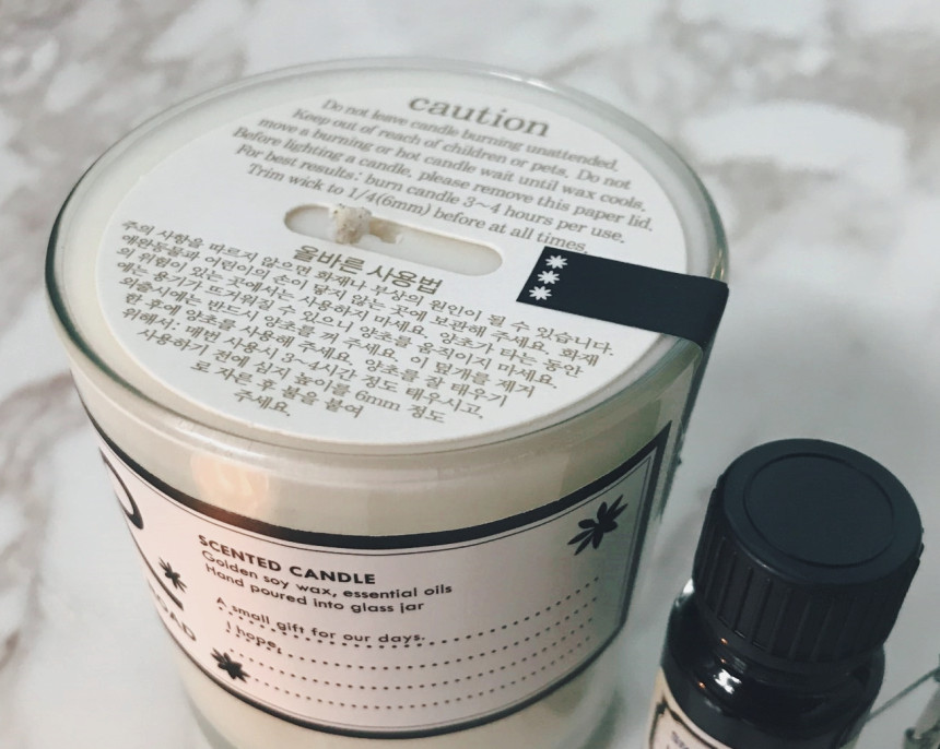 Luxury Soi Candle Gold Gift Package Set Housewarmi