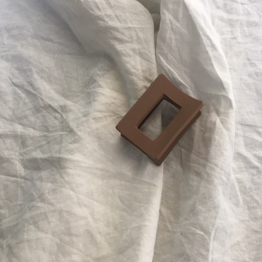 Hair Accessories Monochrome Simple Tongue Pin 5col