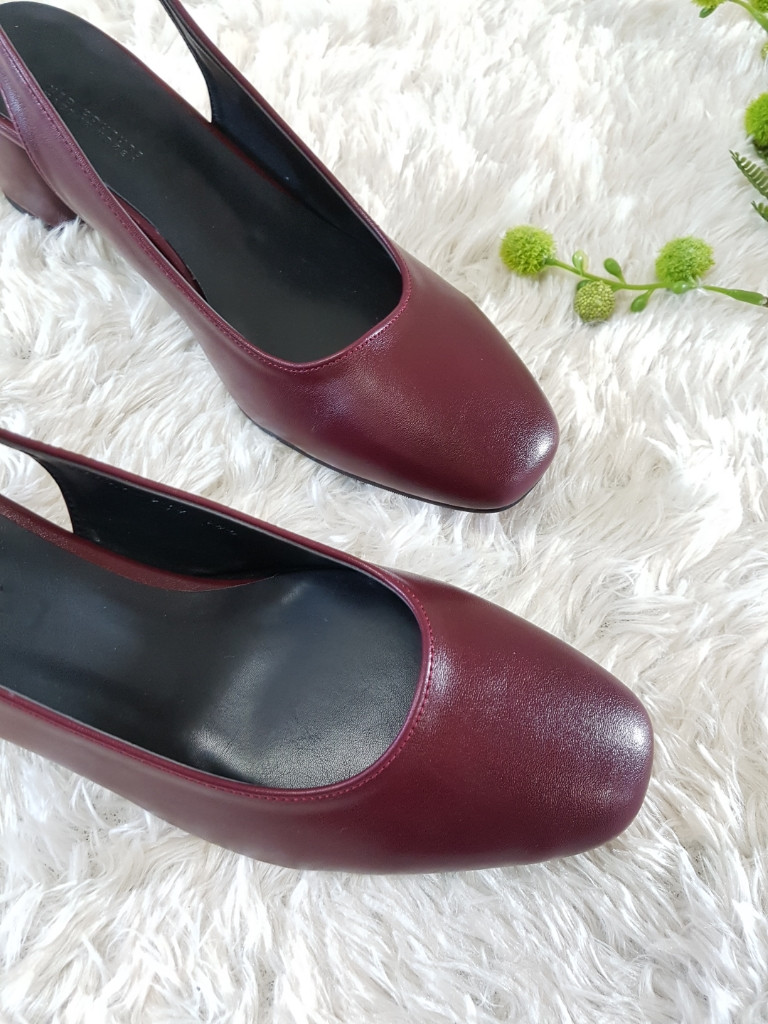 <b><p>Korean squa Sling Bag Middle Hill pump 4col</p></b><b><p>韓国語 スクエア スリングバック ミドルヒール パンプス 4col 正方形の鼻 女性</p></b><br /><br /><p align='center'>