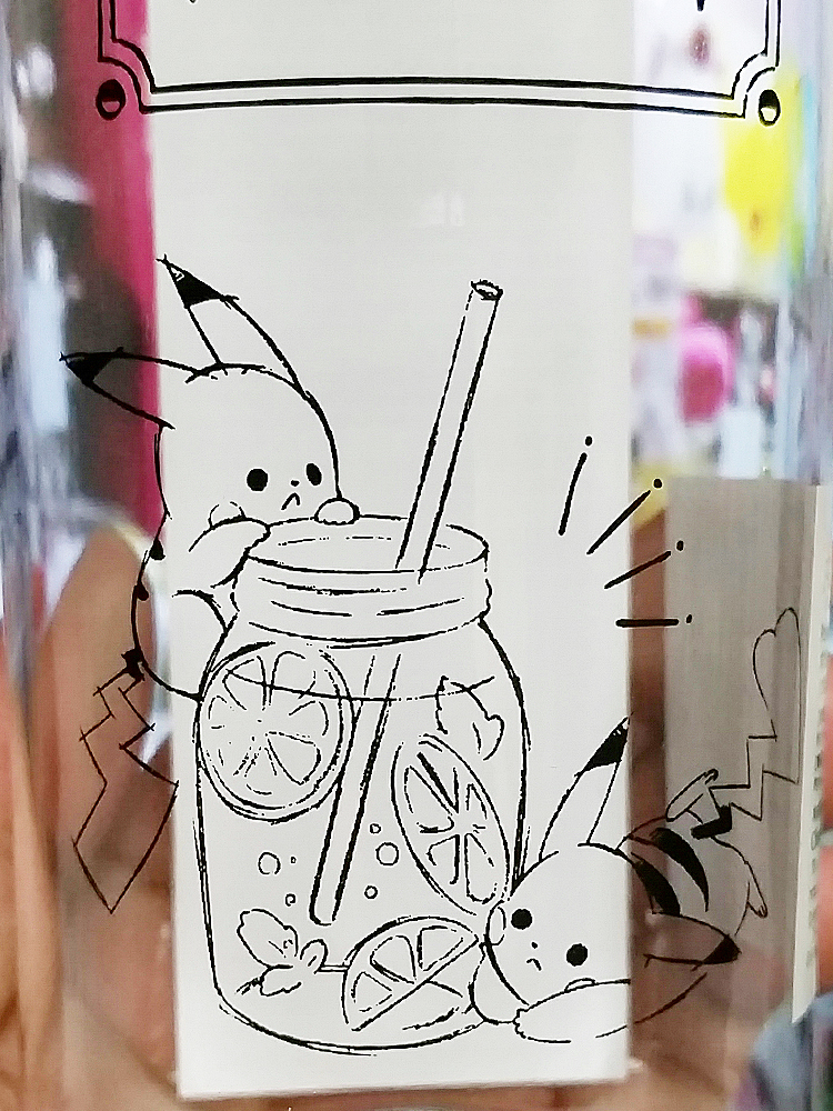 카미오재팬 포켓몬스터 피카츄 캐릭터 클리어 보틀 500ml - 하카타몰