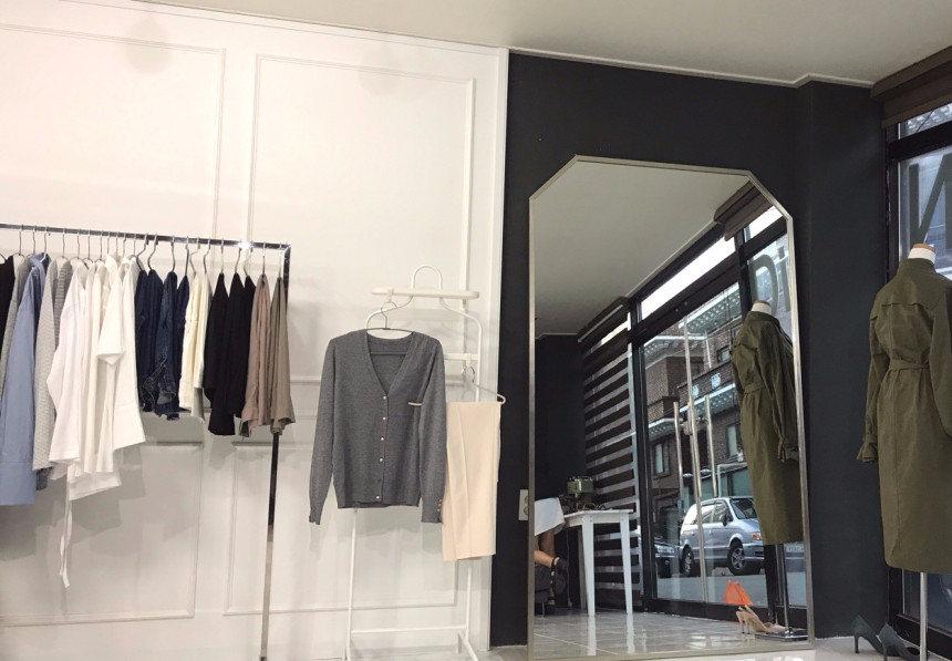 Satin long flared skirt Women's autumn coordina