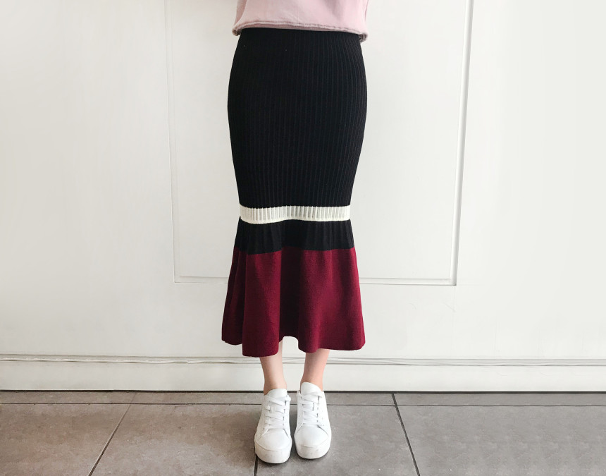 Mermaid long-sleeved 30s Women's Day