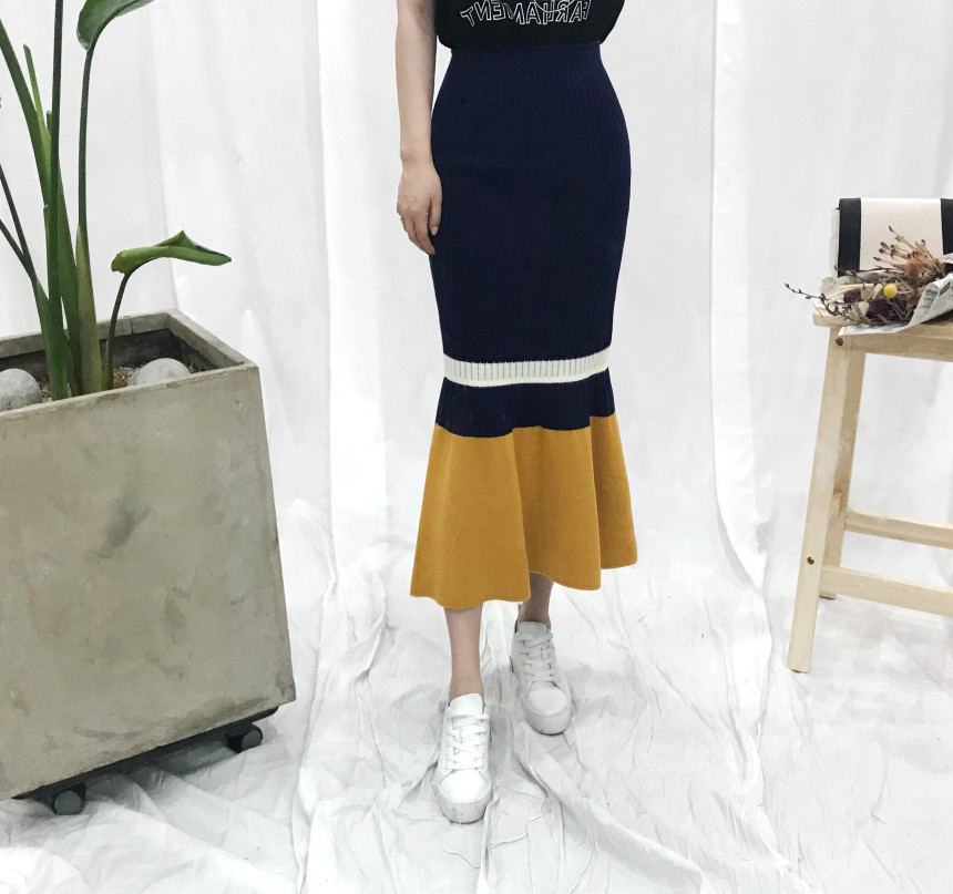 Mermaid long-sleeved 30s Women's Day