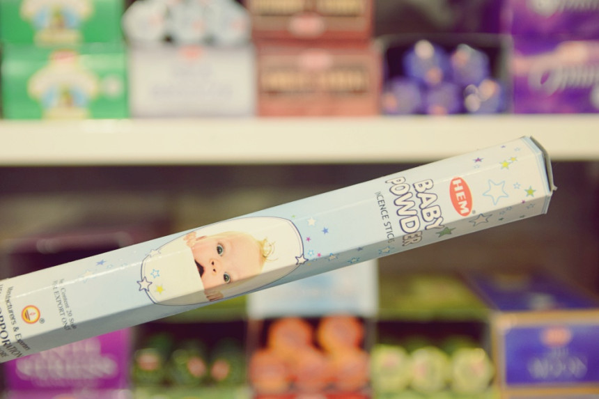Hem Baby Powder BABY Insense Stick Healing Bohemia