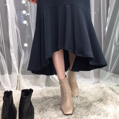 Chalang Mermaid long skirt 30s female bending autu