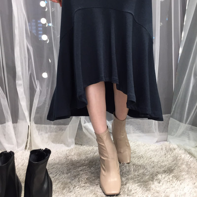 Chalang Mermaid long skirt 30s female bending autu