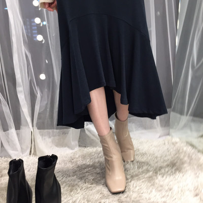 Chalang Mermaid long skirt 30s female bending autu