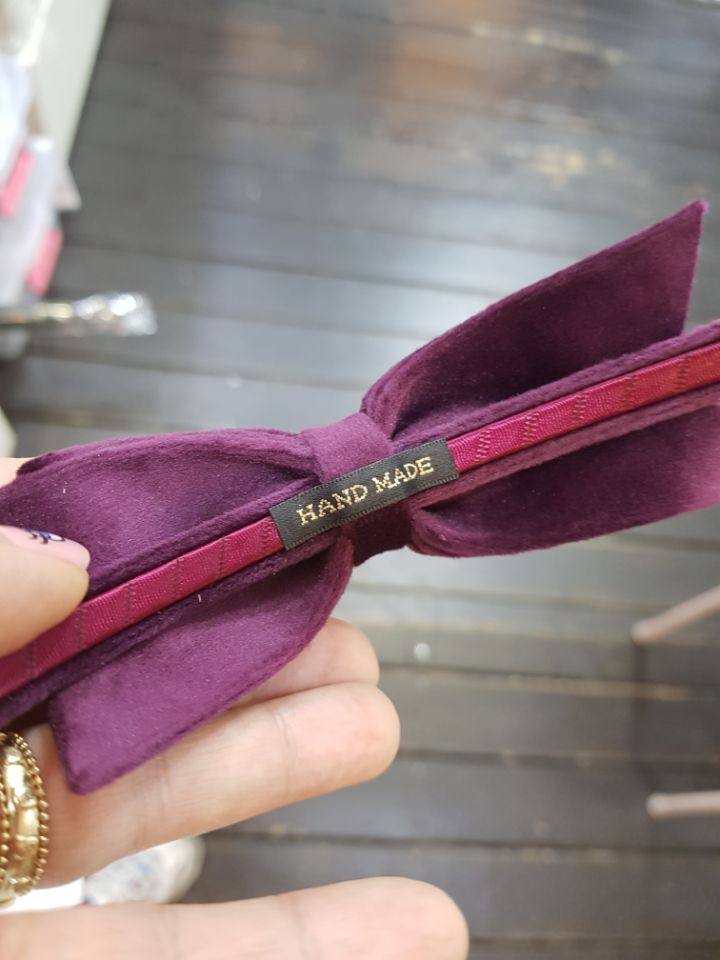 Hair Accessories Red Velvet Hair Band 3colors Snow