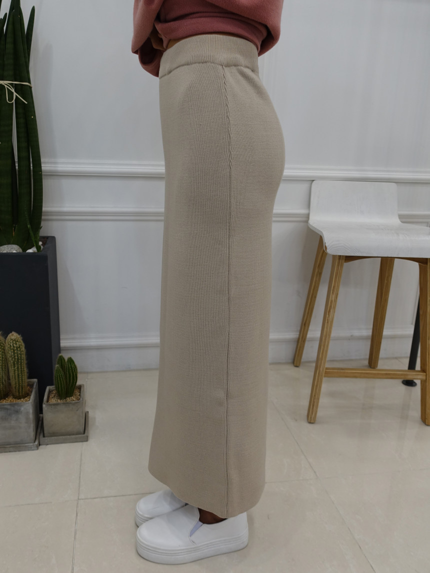 Amy Knit Long Skirt 3col Women's Slim Fit Women