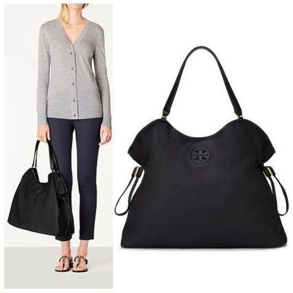 <b><p>Tory Burch Uida Nylon te Bag</p></b><b><p>トリーバーチス内田ナイロントートバッグ</p></b><br /><br /><p align='center'>