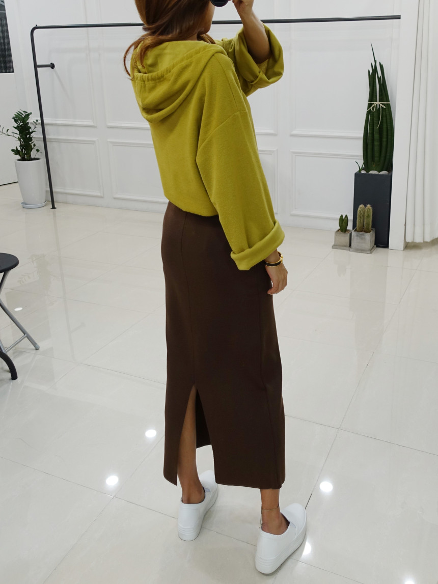 Amy Knit Long Skirt 3col Women's Slim Fit Women