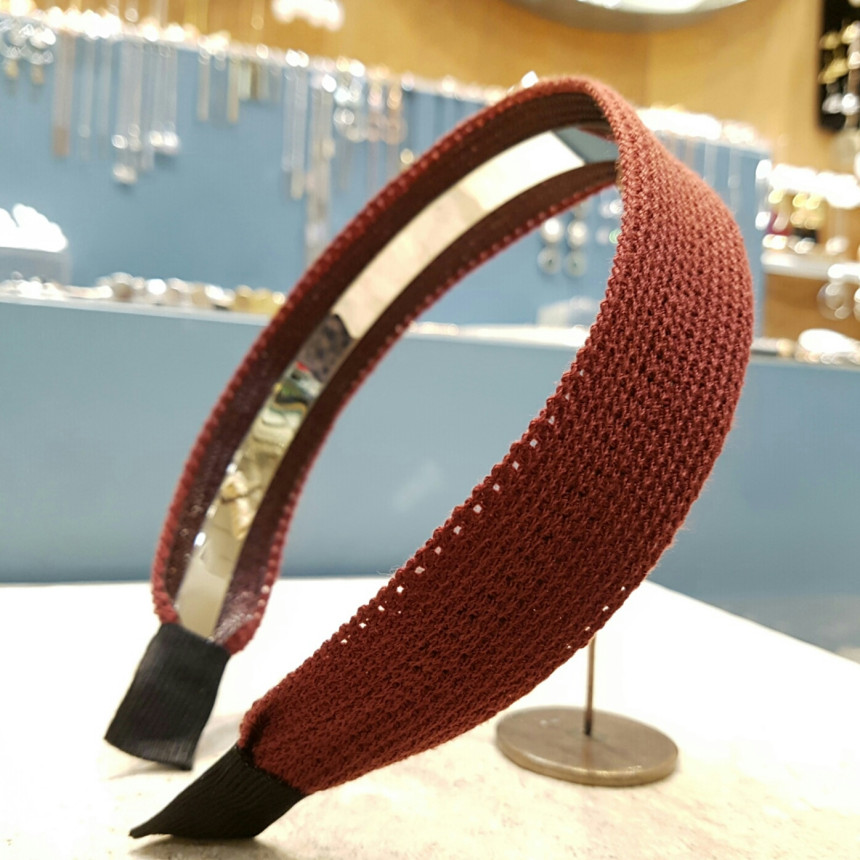 Hair Accessories Fine knit Basic Daily Hair band H
