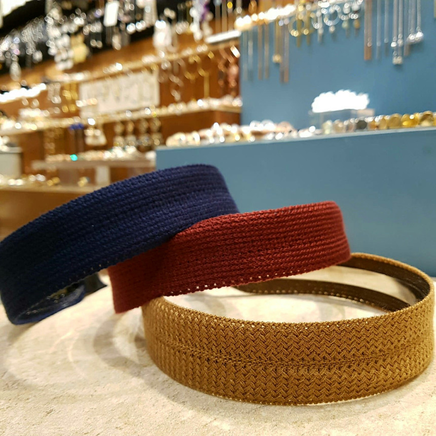 Hair Accessories Fine knit Basic Daily Hair band H