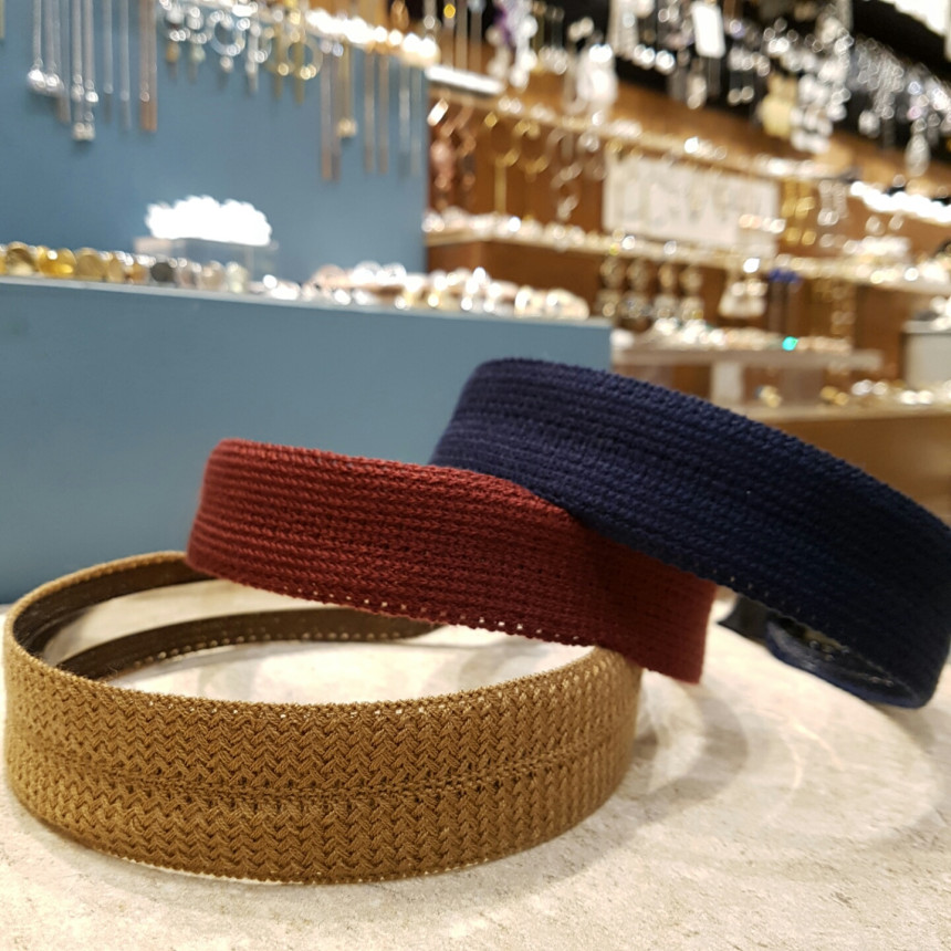 Hair Accessories Fine knit Basic Daily Hair band H