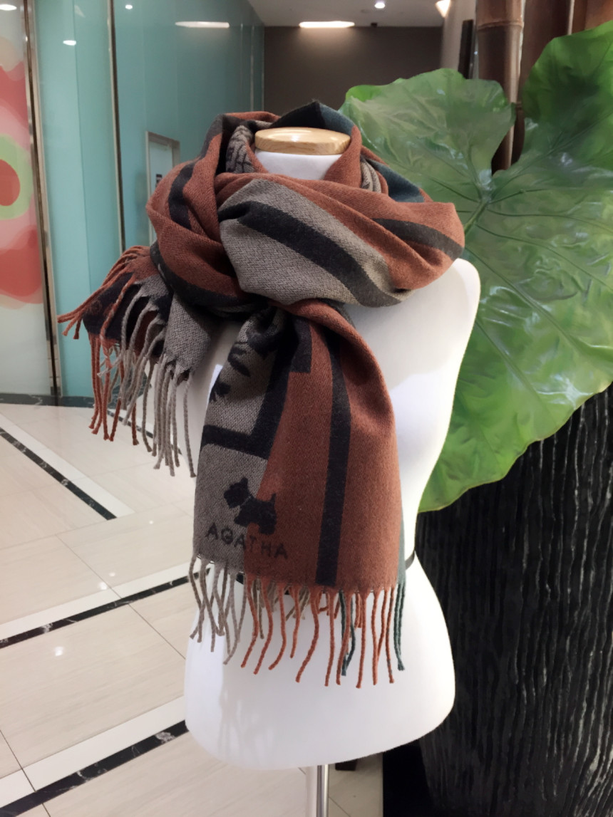 Agata Woven Shawl Shafran SB2UHW322