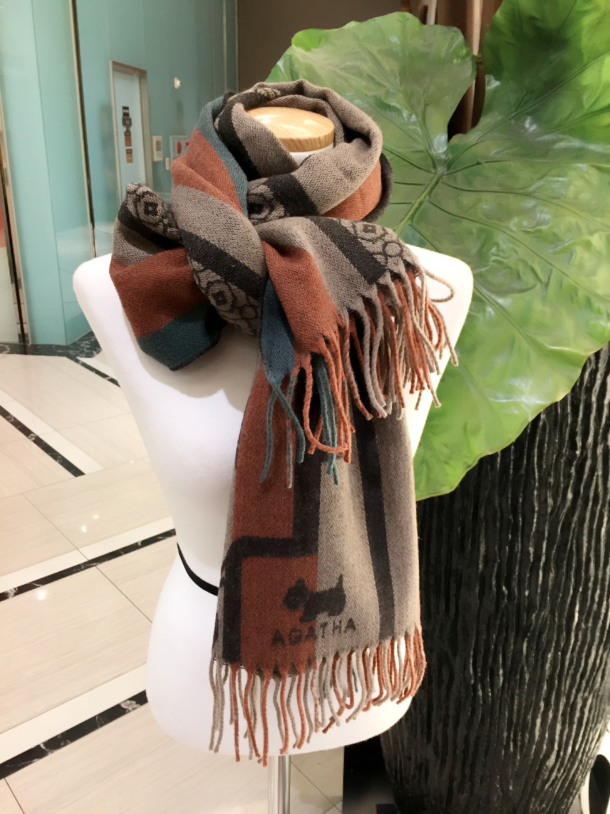 Agata Woven Shawl Shafran SB2UHW322