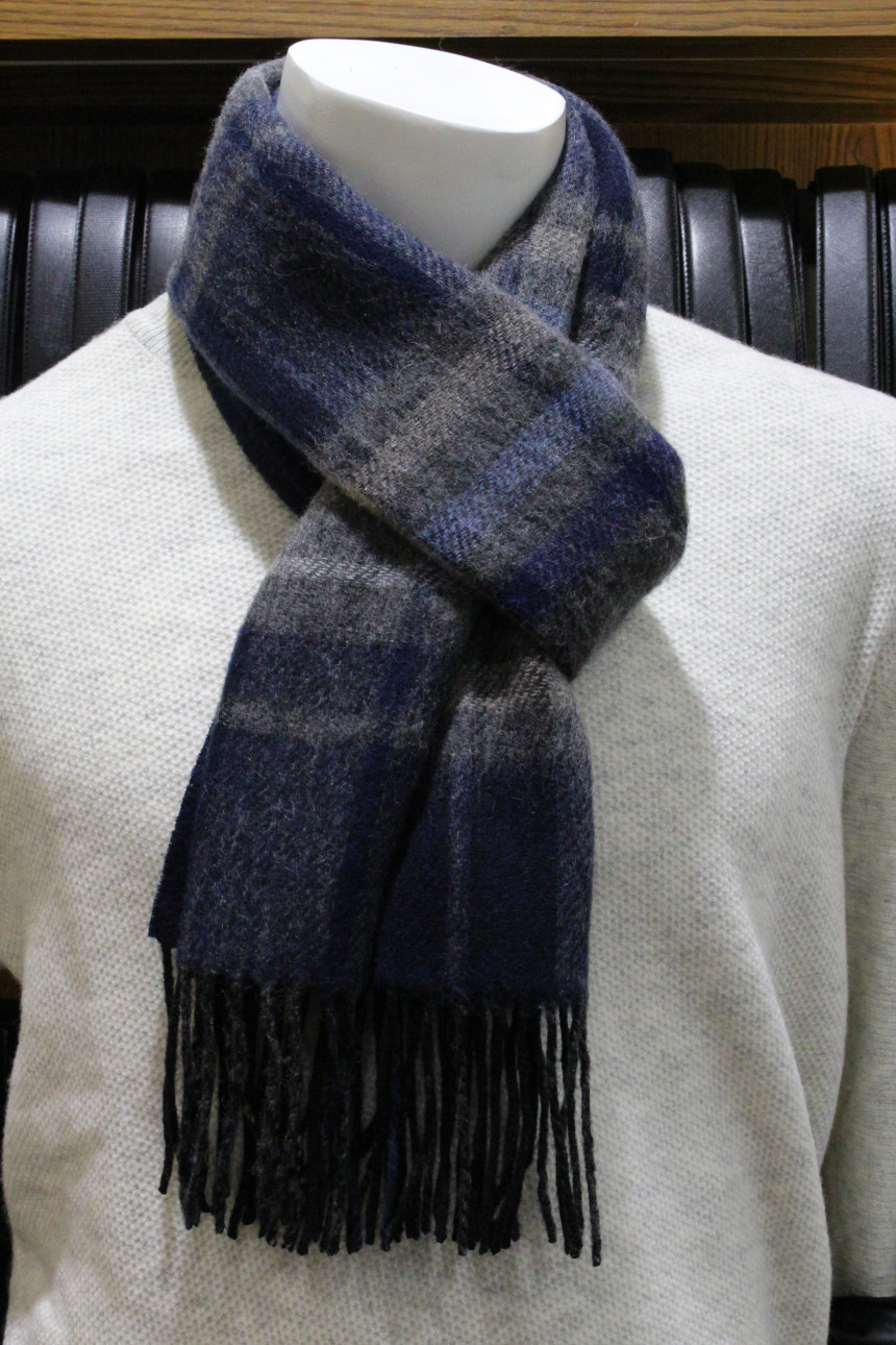 Men's wool scarf cashmere wool scarf Breenjitu 